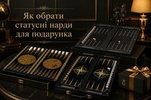 Як обрати статусні нарди для подарунка фото