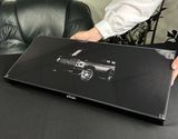Szklany backgammon "Mercedes-Benz G-Wagen", GrossMeister, 61&times;27&times;5 cm, art. 250088, Czarny