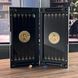 Backgammon with glass "Dollar", GrossMeister black, 64&times;30х8 cm, art. 270016, Assorts