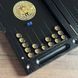 Backgammon with glass "Dollar", GrossMeister black, 64&times;30х8 cm, art. 270016, Assorts
