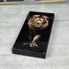 Glass Backgammon Lion GrossMeister 50x24cm, art. 270088