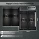 Custom Design Metal & Glass Backgammon (Made to Order) GrossMeister 61x27cm, Black