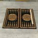 Golden Lion Stone Backgammon GrossMeister 47cm, art. 190607, Black