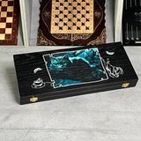 Tryktrak drewniany Kot z Cheshire GrossMeister 52cm, art. 280002