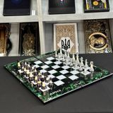 Glass Backgammon Chess, GrossMeister, 61&times;27cm, art. 250092
