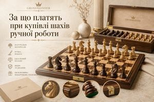 За що платять при купівлі шахів ручної роботи фото