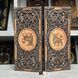 Нарды из дерева клена 50х25 см художественная резьба Телец Зодиак. 193038 фото 3